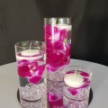 floating candles pink flowers 400
